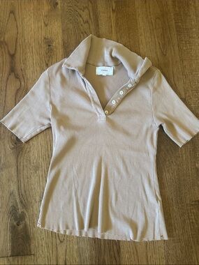XiRENA Kids Short-Sleeve Polo in Taupe